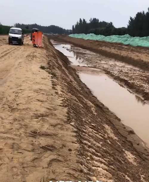 临汾曲沃县河道降水